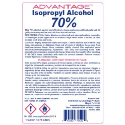 ADVANTAGE 70% ISOPROPYL ALCOHOL GAL 