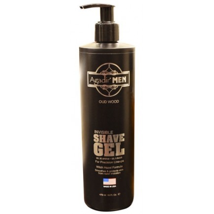 AGADIRMEN INVISIBLE SHAVE GEL 16OZ