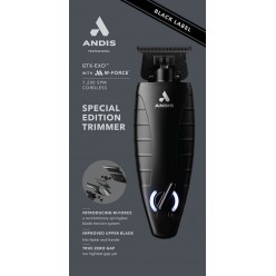 #561862 Andis GTX-EXO Black Label Li Trimmer w/ M-Force Blade