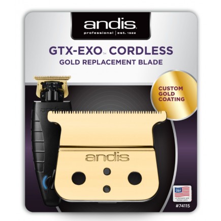 #74115  GTX-Z Gold Shallow Tooth Blade For GTX-EXO