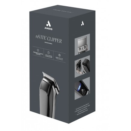 #86000 Andis Revite Clipper W/ Fade Blade - Black