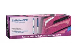 #BNTPP47UC BABYLISS PRO PRIMA 3000 & 1" CURLING WAND COMBO PACK
