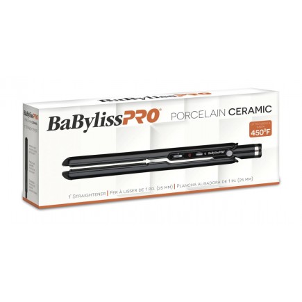 #BABP9557 BabylissPro Porcelain Ceramic Straightener 1"