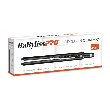 #BABP9559 BabylissPro Porcelain Ceramic Straightener 1.5"