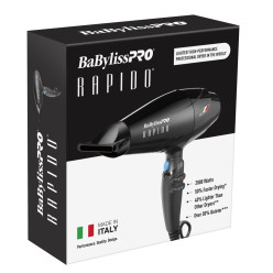 #BRAP1 BabylissPro Rapido Dryer - Black