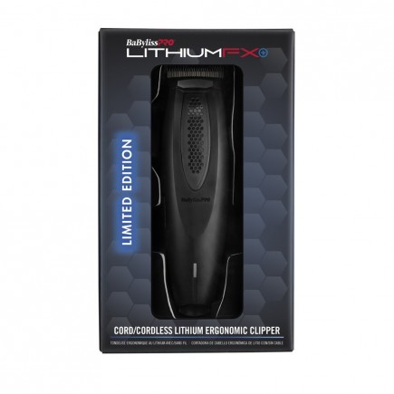 #FX673NSMB BabylissPro LithiumFx+ Clipper - Matte Black 
