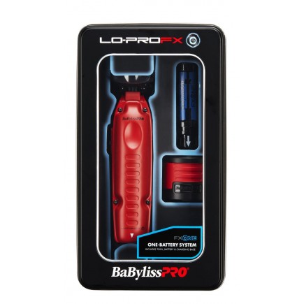 #FX729MR  BabylissPro FXONE LO-PROFX Matte Red Trimmer