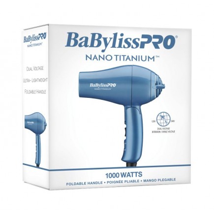 #BNT053TUC BabyissPro Nano Titanium Travel Dryer