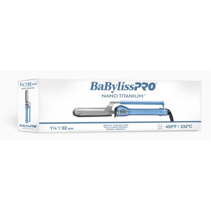 #BNT125M BabylissPro Nano Titanium Marcel Curling Iron 1.25"