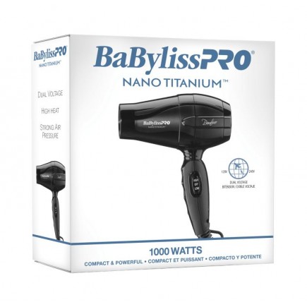 #BNT5510UC BabylissPro Nano Titanium Bambino Compact Dryer 