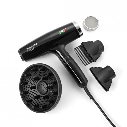 #BNT8550B BabylissPro Nano Titanium Falco Dryer - Black