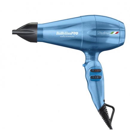 #BNTB6610N BabylissPro Nano Titanium Portofino Dryer - Blue