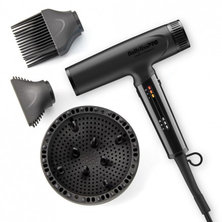 #BNTC9200MB BabylissPro Nano Light Ionic High-Speed Dryer (Matte Black)