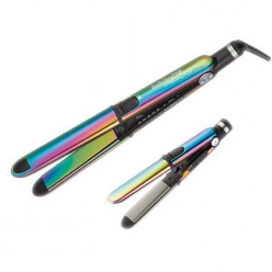 #BNTPK1RB BabylissPro Nano Titanium Iridescent Prima Styling Iron Combo