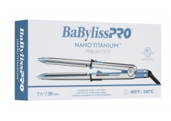 #BNT3300T BabylissPro Nano Titanium PRIMA3300 Straightener 1.5"