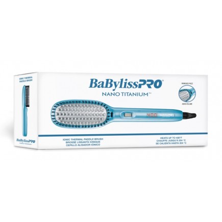 #BNTPB1UC BabylissPro Nano Titanium Thermal Paddle Brush