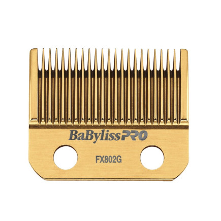 #FX802G BabylissPro Gold Dlc/Titanium Taper Blade