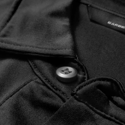 Barber Strong The Barber Polo - Black