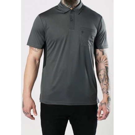 Barber Strong The Barber Polo - Grey