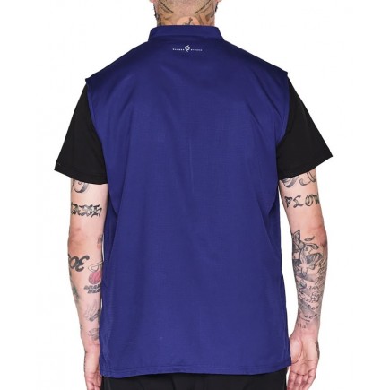 Barber Strong The Barber Vest - Blue