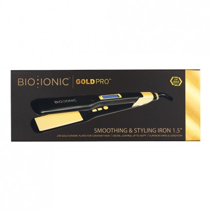 Bio Ionic Gold Pro Flat Iron 1.5"