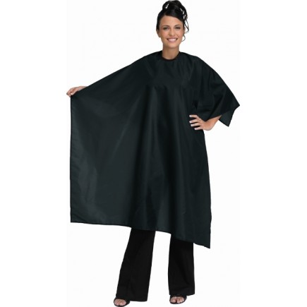 #199S Whisper Styling Cape w/Snap Closure (Black)