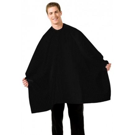 #206S Seersucker Barber Cloth Black