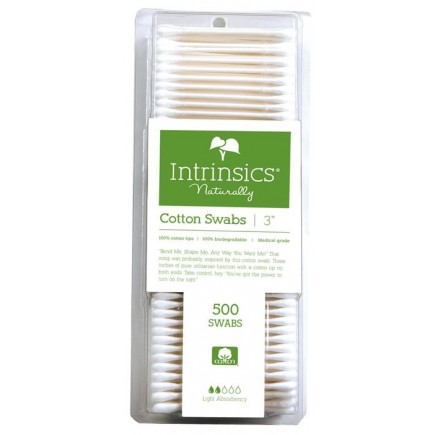 #407485 INTRINSICS 100% COTTON SWABS 500/PK