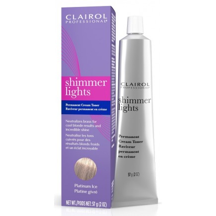 Clairol Shimmer Lights Permanent Cream Toners 2oz