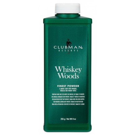 Clubman Whiskey Woods Powder 9oz
