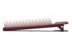 ColorBow Clip Comb Brown  5/pk