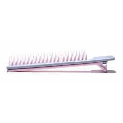 ColorBow Clip Comb Pink/Gray  5/pk