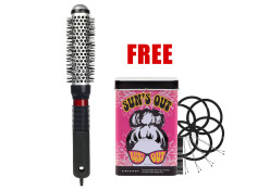 #310 CRICKET TECHNIQUE THERMAL BRUSH 1" W/ FREE TIES & PINS TIN