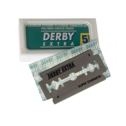 Derby Stainless Double Edge Razor Blades 100/pk