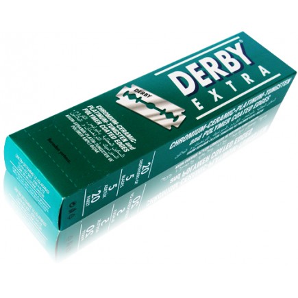 Derby Stainless Double Edge Razor Blades 100/pk