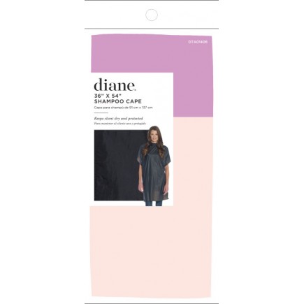 #DTA01406 Diane Shampoo Cape - Black