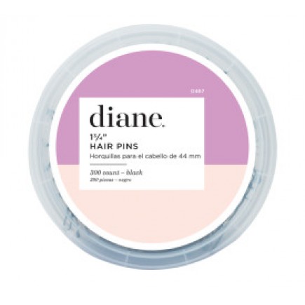 #D467 Diane Hair Pins 1.75" (Black) 300PK