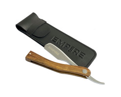#EMP430 Empire Kamisori Wood Handle Folding Razor (Standard Blade)