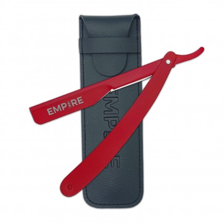 #EMP110 Empire Red Steel Razor Holder