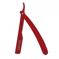 #EMP110 Empire Red Steel Razor Holder