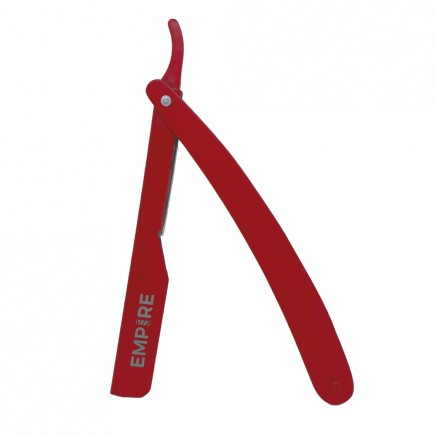 #EMP110 Empire Red Steel Razor Holder