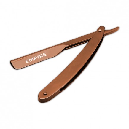 #EMP250 Empire Rose Gold Steel Razor Holder