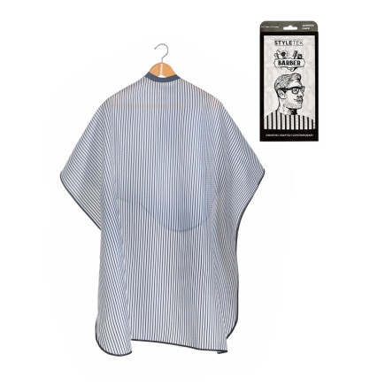 Styletek Classic Pinstripe Barber Cape