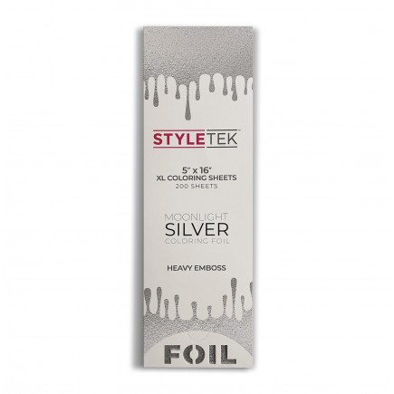 Styletek XL Embossed Foil Sheets (Silver) 5"X16"