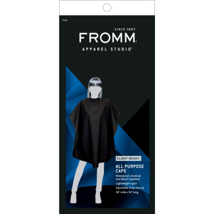 #F7018 Fromm All Purpose Cape (Black) 