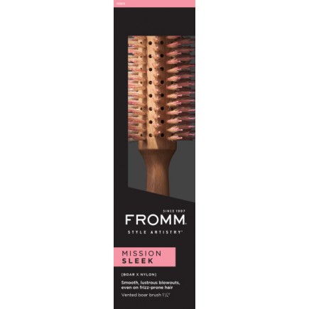 #F2073 Fromm Mission Sleek Wood Brush - Medium