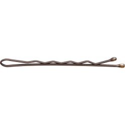 #F5208 Pro Matte Bobby Pins 2" (Brown)  1lb Box