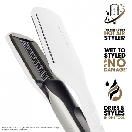 #60501  ghd Duet Styler White