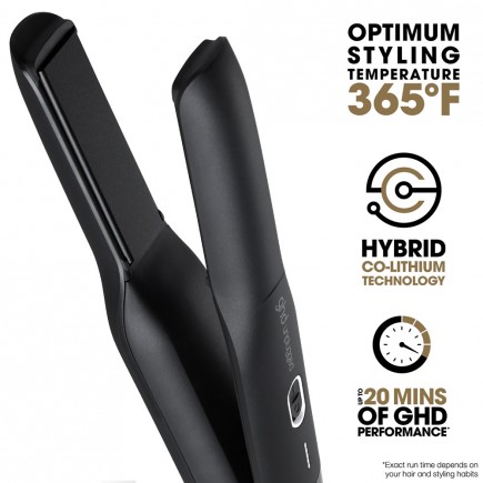 #60400 ghd Unplugged Styler Black