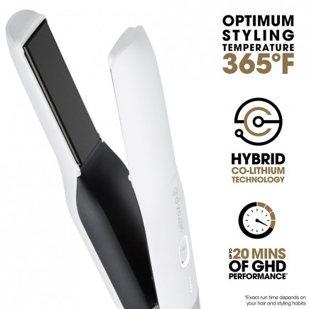 #60401 ghd Unplugged Styler White